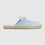 Gucci Women’s espadrille mule with Horsebit